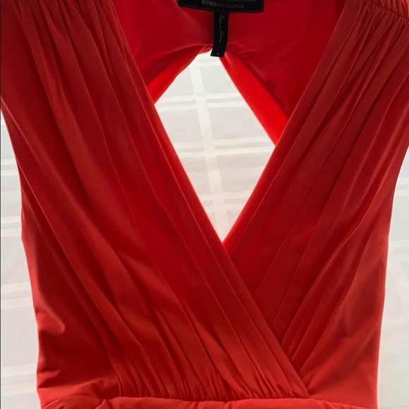 BCBG sleeveless, jersey, cocktail dress- like new - Picture 6 of 7